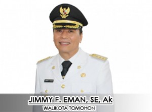 Walikota Tomohon aka lapisan masyarakat terlibat dalam perayaan HUT Kota Tomohon.