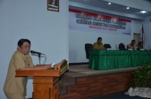 Sekprov: Sosialisasi Kependudukan Relevan Dengan Pilkada Sulut.