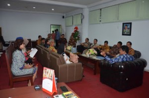 Kumendong Terima Kunjungan DPRD Kota Bogor.