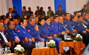 Jajaran Pengurus DPP Partai Demokrat.