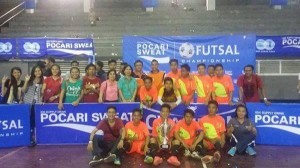 SMK Negeri 3 Manado Juara 1 Futsal Tingkat Propinsi Sulut.