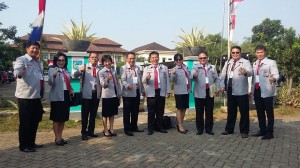 Peserta DIKLAT PIM III Minahasa Benchbarking di Pemkot Tangsel.