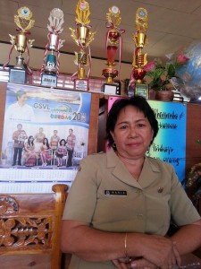 Kepala Sekolah SDN 107 Manado,Maria Pangau,S.Pd.(foto: Dion/MediaManado.com)