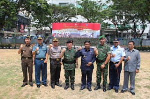 Sumarsono Hadiri Upacara Pengantar Purna Tugas SHS dan TNI.