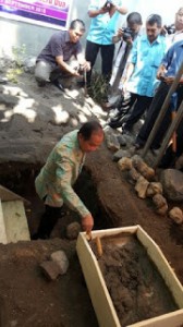 Peletakkan Batu Pertama Gereja GMIM Victory.