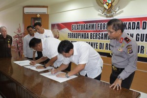 SilaturahmiI Forum Pilkada damai.