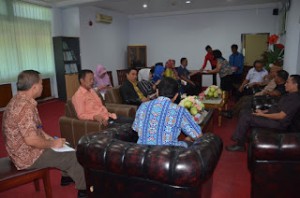 Kumendong terima Kunker DPRD Gorontalo.
