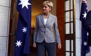 Menteri Luar Negeri Australia, Julie Isabel Bishop (Foto: David Gray/REUTERS)