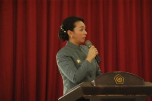 Bupati Kabupaten Kepulauan Talaud Sri Wahyumi Maria. Manalip, SE