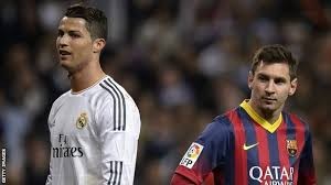 Catatan Messi masih kalah ketimbang Ronaldo. (AFP/Quique Garcia)