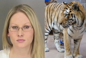 Jacqueline Eide mengalami luka parah di tangannya akibat mencoba membelai seekor macan ketika dalam keadaan mabuk (Foto: The Telegraph)