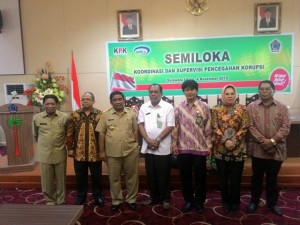 Mokodongan Buka Semiloka Pencegahan Korupsi.