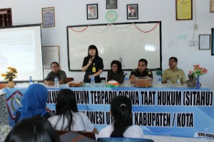 Biro Hukum Setdaprov Sulut Gelar Penyuluhan SITAHU.