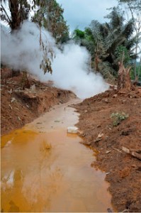 Hanya Fenomena Alam Semburan Uap Panas di Tondangow .