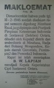 Surat Matlumat. (Foto: Istimewa)