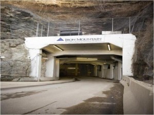 0. 0. 1. Iron Mountain di Pennsylvania, Amerika Serikat.
