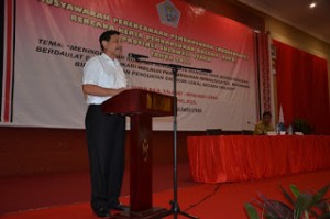 Menkopolhukam) Luhut Binsar Panjaitan mengakui, saat menghadiri Musrenbang dalam rangka RKPD Provinsi Sulut di Sutan raja Hotel Kawalat Minut, Selasa (19/04).