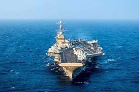 Kapal induk AS USS John Stennis. (Foto: Reuters)