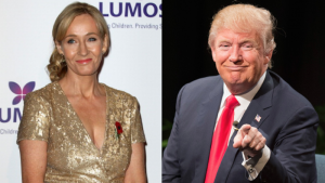 JK Rowling membela Donald Trump. (Foto: Reuters)