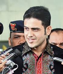 Mantan Bendahara Umum Partai Demokrat, Muhammad Nazaruddin.