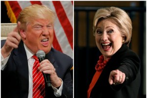 Survei terbaru tunjukkan Trump memimpin tiga poin atas Hillary. (Foto: RT)