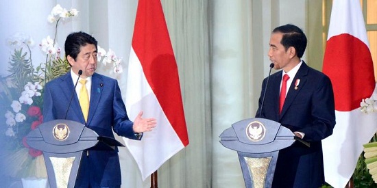 Pertemuan antara Presiden RI dengan PM Jepang