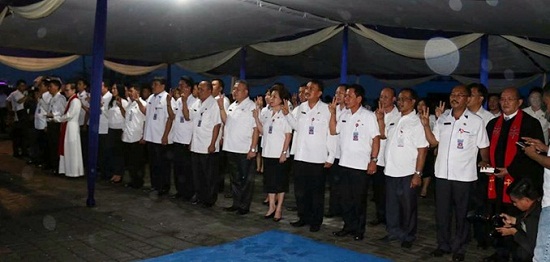 Pelantikan pejabat Pemkot Manado
