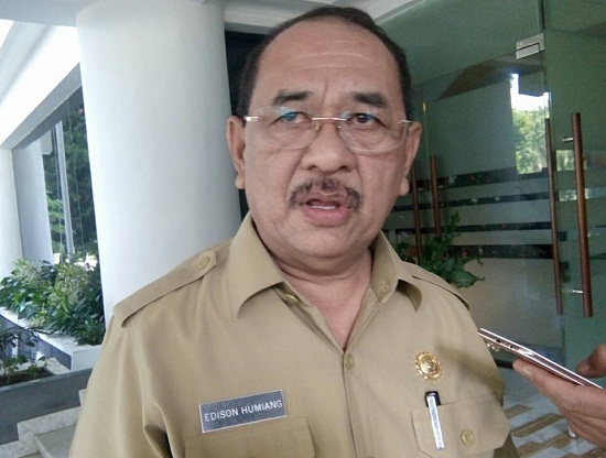 Plt Kasat Pol PP Pemprov Sulut Drs Edison Humiang MSi