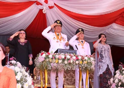Penghormatan kepada Sang Saka Merah Putih