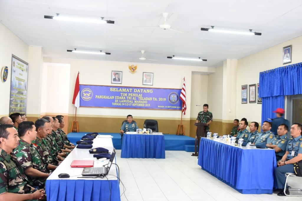05-09-2019 FOTO MASUK KATEGORI PANGKALAN UDARA TELADAN LANUDAL MANADO DIUJI DARI BERBAGAI ASPEK (1)