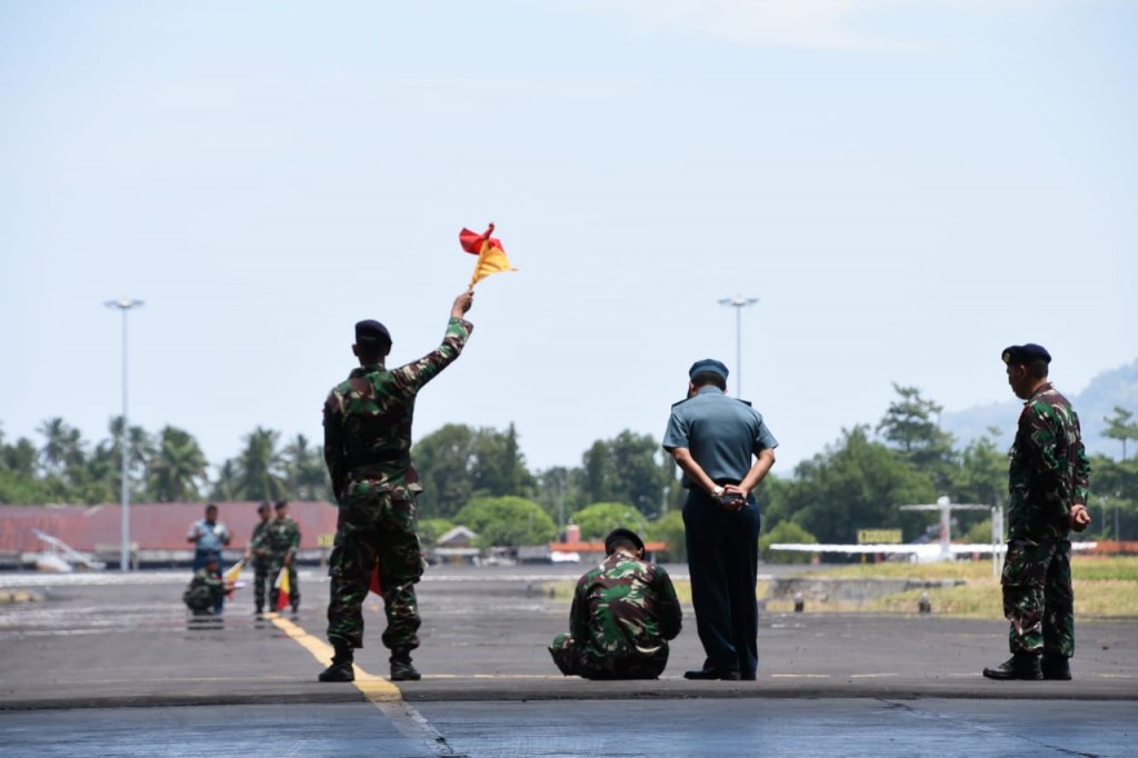 05-09-2019 FOTO MASUK KATEGORI PANGKALAN UDARA TELADAN LANUDAL MANADO DIUJI DARI BERBAGAI ASPEK (2)