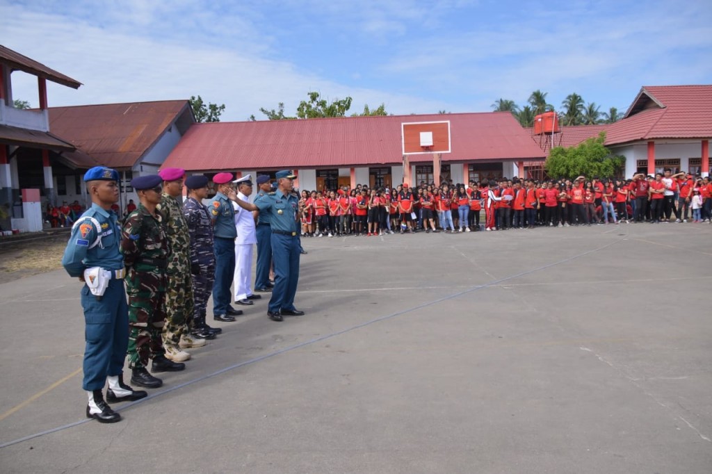 06-09-2019 FOTO AJAK PEMUDA PEMUDI JADI PRAJURIT TNI AL LANTAMAL VIII GELAR SOSIALISAI DI WILYAH MINSEL DAN MINUT (2)