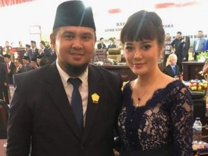 PIC: Daniel Matthew Rumumpe bersama istri Estrella Tacoh yang adalah Dirut PUD Klabat.