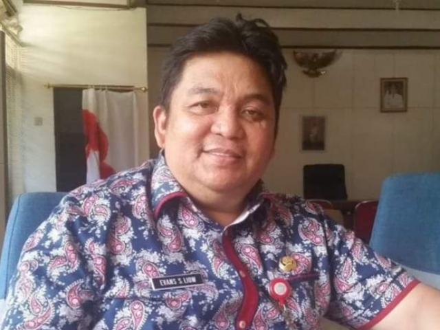 EVANS STEVEN LIOW, Kepala Badan Kesbangpol Daerah Provinsi Sulut