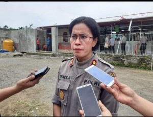 Kapolres Minut AKBP. Grace Rahakbau, M.Si