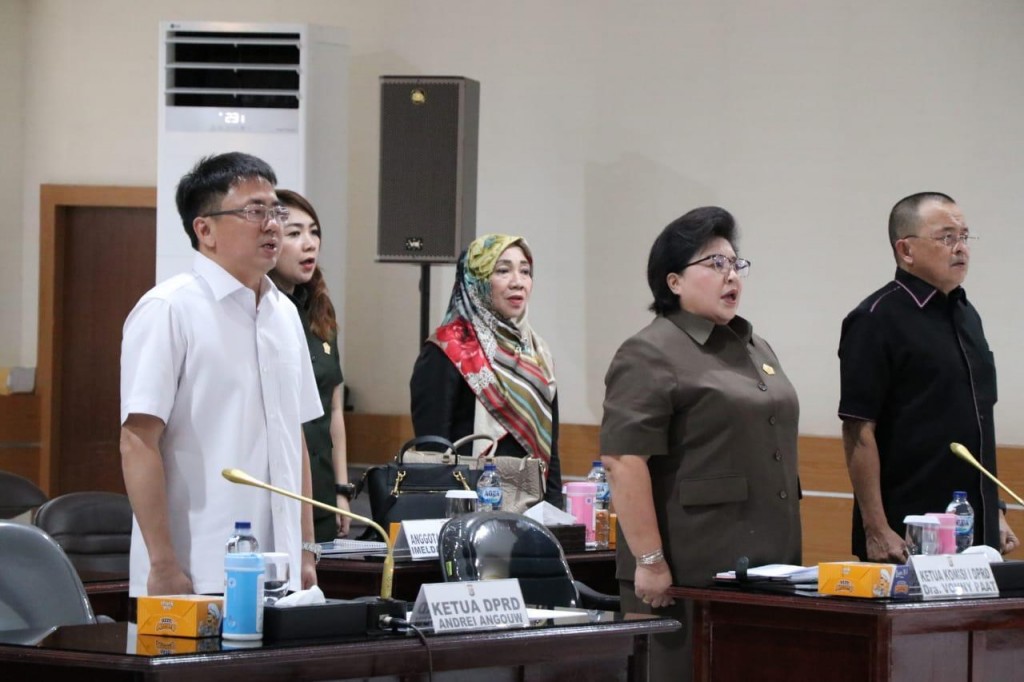 Rapat Dengar Pendapat bersama Jajaran Polda Sulawesi Utara, di aula Tribrata Mapolda Sulut