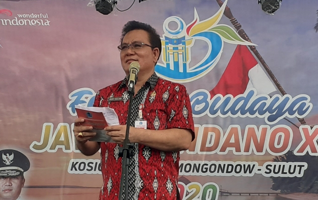 JENRY SUALANG SPD MAP, Kadis Kebudayaan Daerah Provinsi Sulut