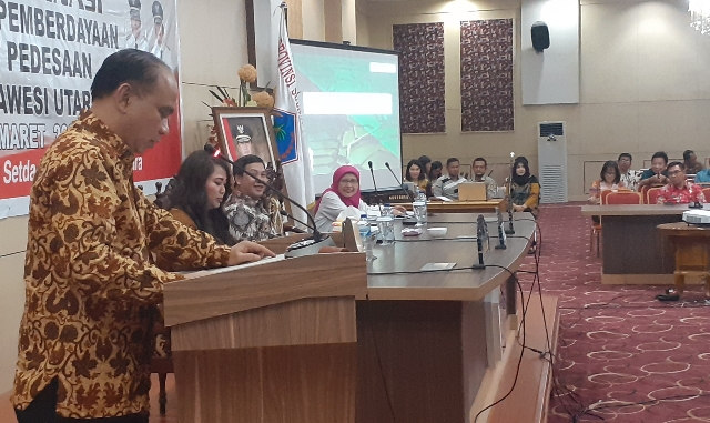 BUDI ARIE SETIADI, Wakil Menteri Desa Pembangunan Daerah Tertinggal dan Transmigrasi saat jadi keynote speaker, Kamis (12/03/2020)