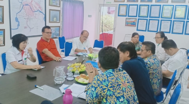 Kadis Kebudayaan Jenry Sualang SPd MAP mendesak perampungan Penataan Cagar Budaya Waruga pada Balai BWSS 1