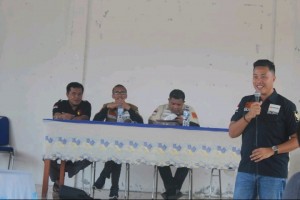 Rocky Ambar Koordinator Devisi Hukum Penindakan Pelanggaran dan Penyelesaian Sengketa (HP3S) Bawaslu Minut.