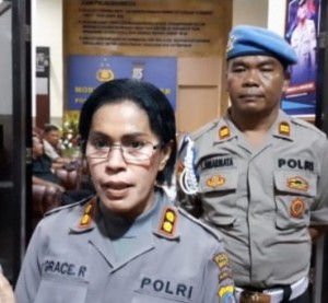 Kapolres Minut AKBP. Grace Rahakbau, Si.K
