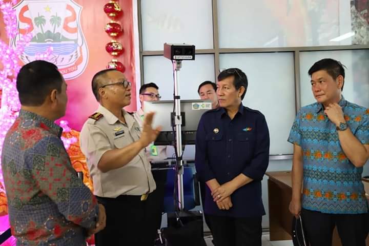 Walikota Manado memastikan pemeriksaan berjalan dengan baik
