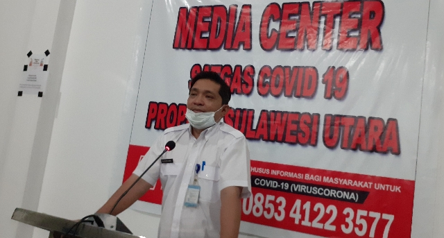 Juru Bicara Satgas Covid-19 Provinsi Sulawesi Utara dr Steaven Dandel MPH