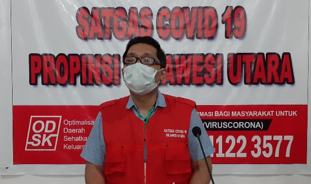 Juru Bicara Satgas Covid-19 Provinsi Sulut dr Steaven Dandel MPH