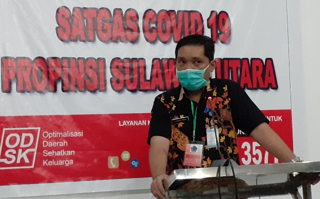 Juru Bicara Satgas Covid-19 Provinsi Sulawesi, dr Steaven Dandel MPH