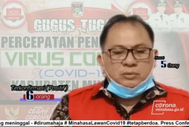 Jubir Gugus Tugas Covid-19 Kabupaten Minahasa, dr Maxmilianus Umboh