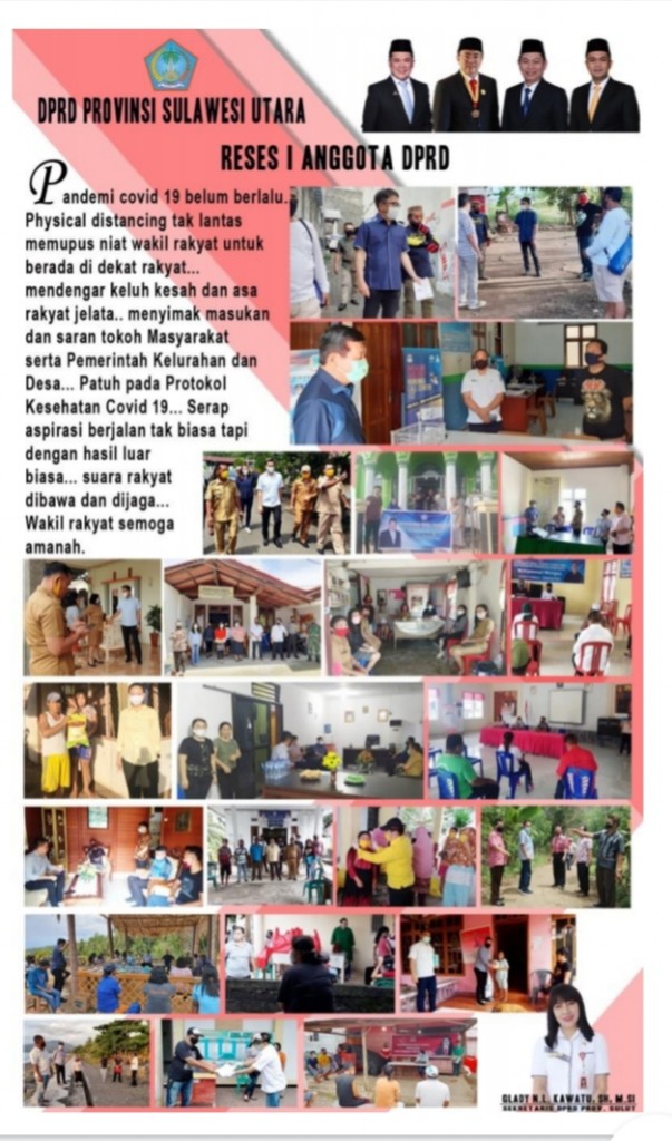 Beragam kegiatan para Wakil Rakyat di Masa Reses I di tengah pandemi Virus Corona