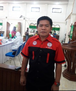 Ketua Rayon Minut I yang juga ketua PKB Jemaat Eben Heazer Suwaan Penatua Denny Kamlon Lolong, S.Sos