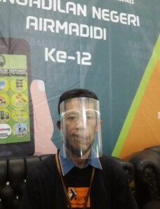 Ketua Pengadilan Negeri Airmadidi M. Soleh, MH