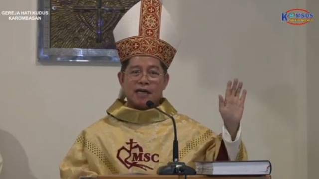Mgr Benedictus Estephanus Rolly Untu MSC, Uskup Keuskupan Manado